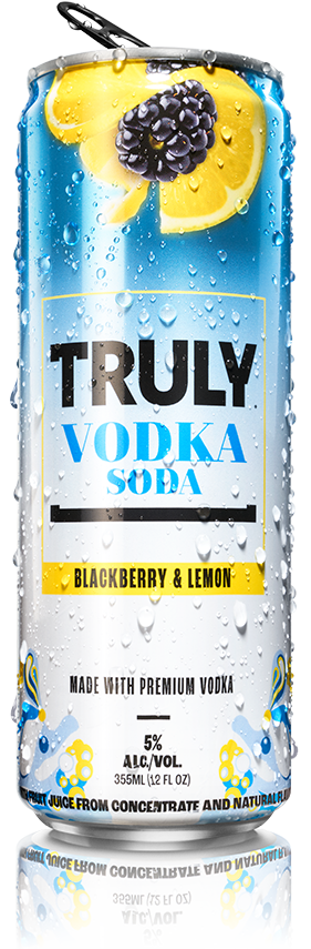 Truly Blackberry & Lemon Vodka Soda