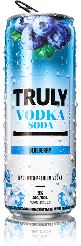 Truly Blueberry Vodka Soda