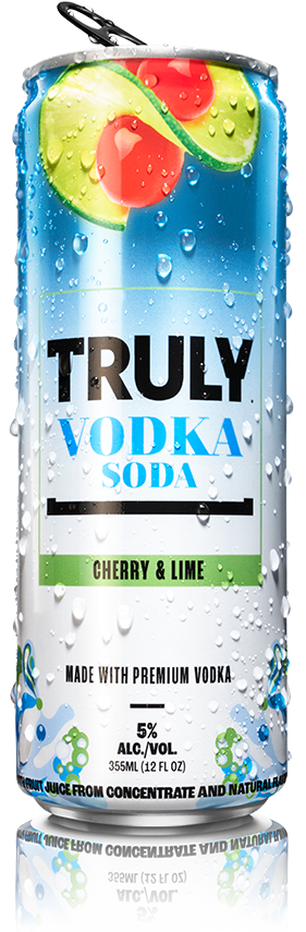 Truly Cherry Lime Vodka Soda