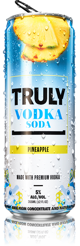 Truly Pineapple Vodka Soda