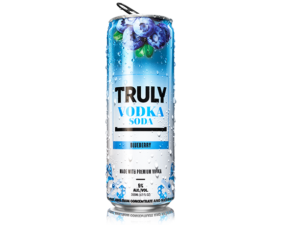 Truly Blueberry Vodka Soda