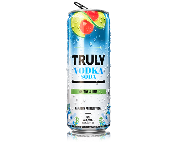 Truly Cherry Lime Vodka Soda