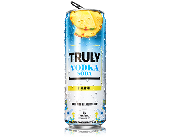 Truly Pineapple Vodka Soda
