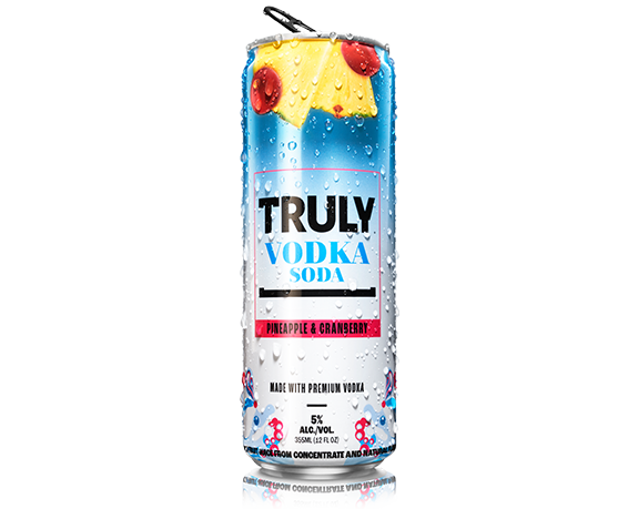 Truly Pineapple & Cranberry Vodka Soda