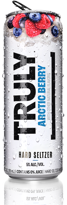 Truly Hard Seltzer Arctic Berry Can