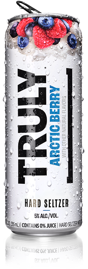 Truly Hard Seltzer Arctic Berry Can
