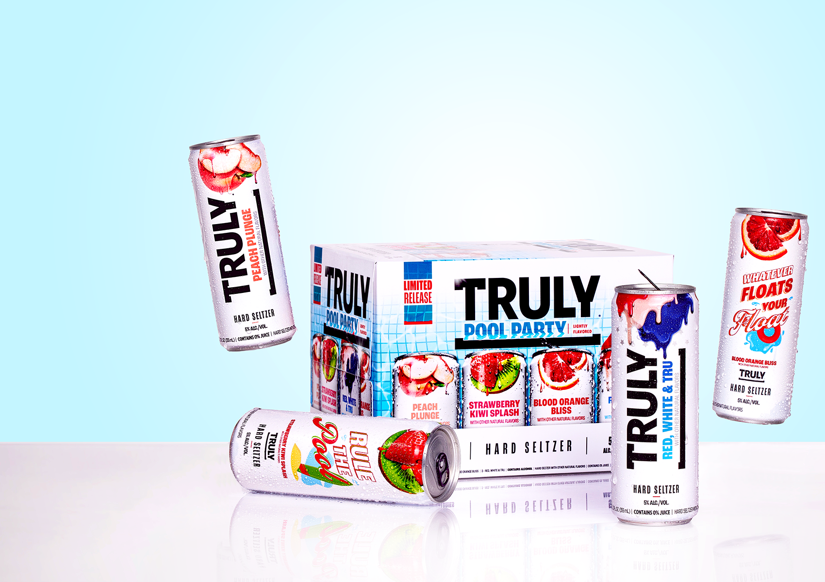 Pool Party Mix Pack | Truly Hard Seltzer | Truly Hard Seltzer