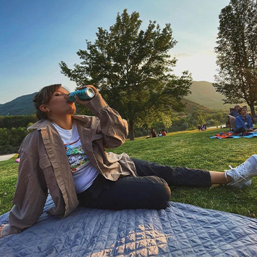 Drinking Truly Hard Seltzer