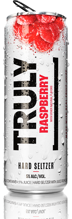 Truly Raspberry Hard Seltzer