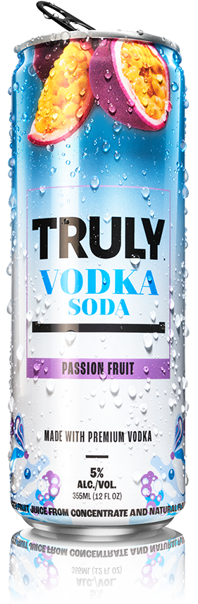 Truly Passion Fruit Vodka Soda