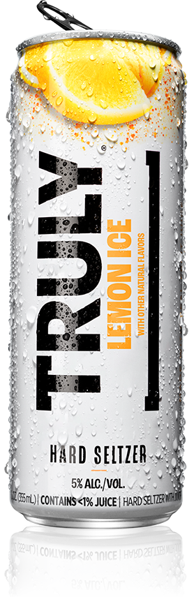 Truly Lemon Ice Hard Seltzer Can